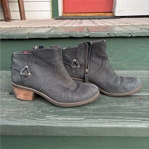 Teva Foxy Ankle Boots with Wooden Heel